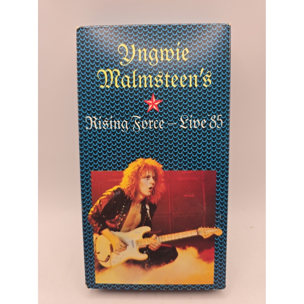Rising Force: Live '85 by Yngwie Malmsteen (VHS, Polygram)